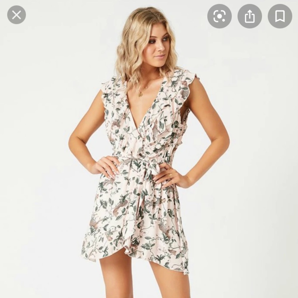 Minkpink Wild Leopard Dress (Brand New, XS)